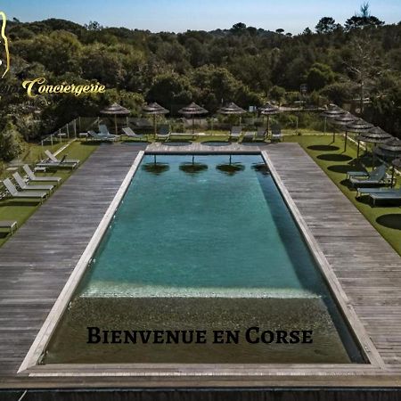 Residence Cala Sultana N62 - 4 Pers Avec Piscine Chauffee- Acces Prive A La Plage De Santa Giulia ปอร์โต-เวคคีโอ ภายนอก รูปภาพ