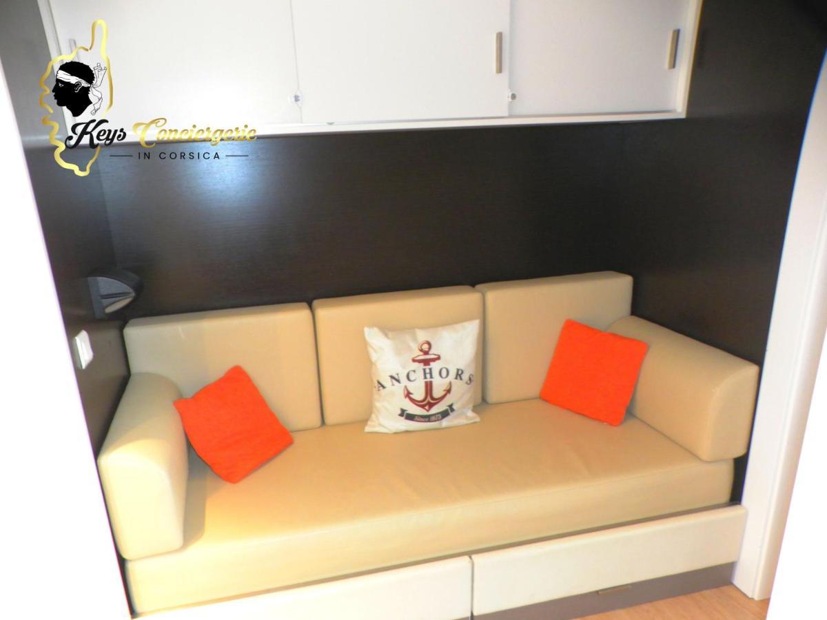 Residence Cala Sultana N62 - 4 Pers Avec Piscine Chauffee- Acces Prive A La Plage De Santa Giulia ปอร์โต-เวคคีโอ ภายนอก รูปภาพ