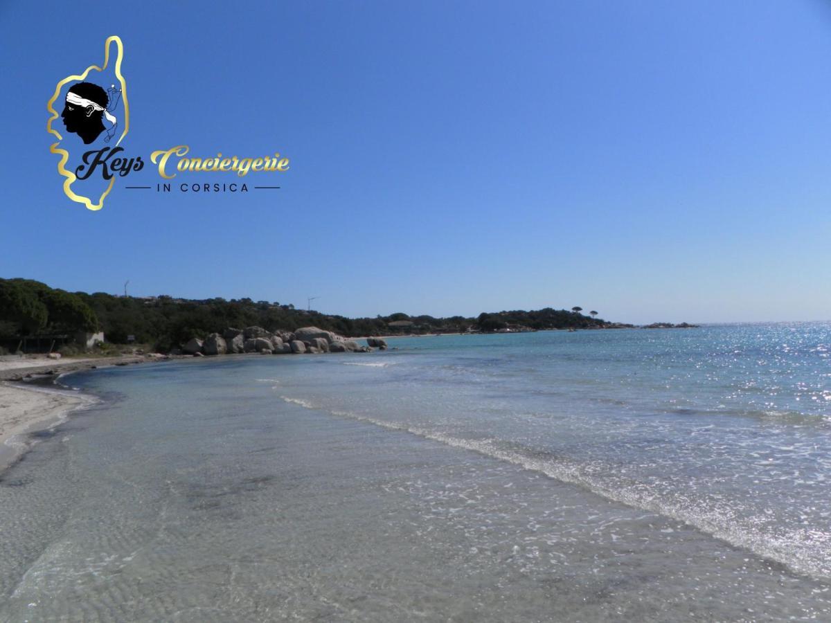 Residence Cala Sultana N62 - 4 Pers Avec Piscine Chauffee- Acces Prive A La Plage De Santa Giulia ปอร์โต-เวคคีโอ ภายนอก รูปภาพ